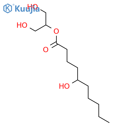 Glycerol 5-hydroxydecanoate structure