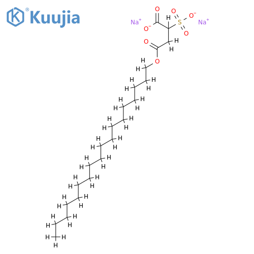 disodium C-octadecyl sulphonatosuccinate structure