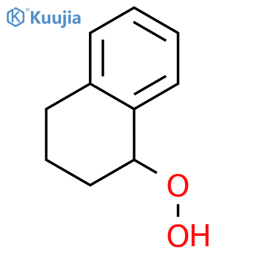 1,2,3,4-tetrahydro-1-hydroperoxynaphthalene structure