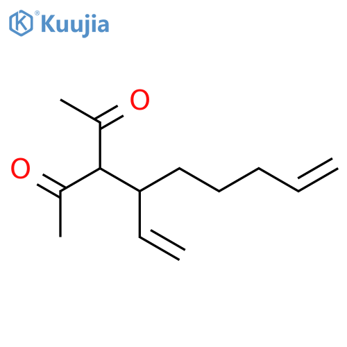 2,4-Pentanedione, 3-(1-ethenyl-5-hexenyl)- structure