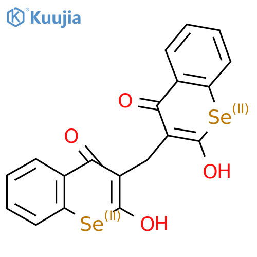 1-Selenocoumarin, 3,3'-methylenebis[4-hydroxy- structure