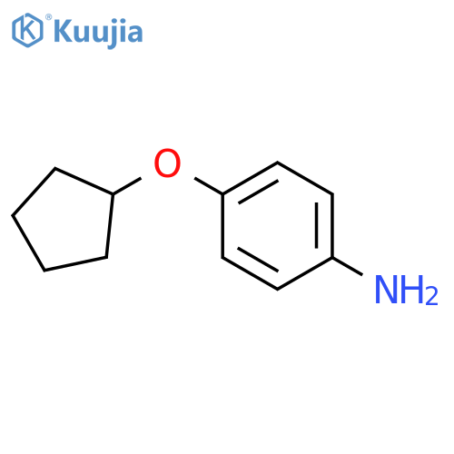 4-(Cyclopentyloxy)aniline structure