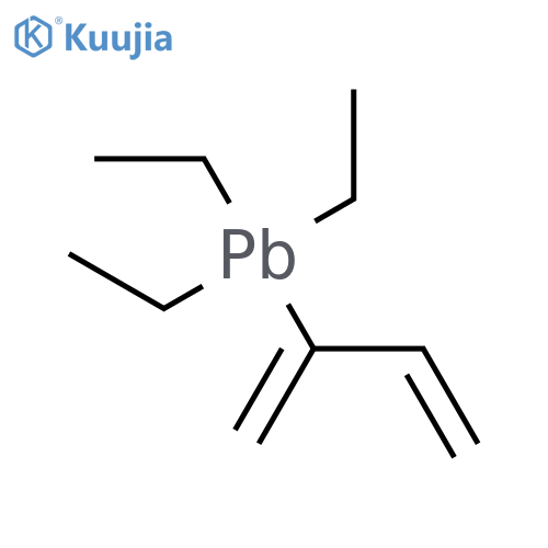 Plumbane,triethyl(1-methylene-2-propen-1-yl)- structure