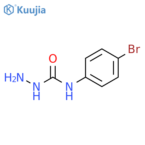 3-Amino-1-(4-bromophenyl)urea structure