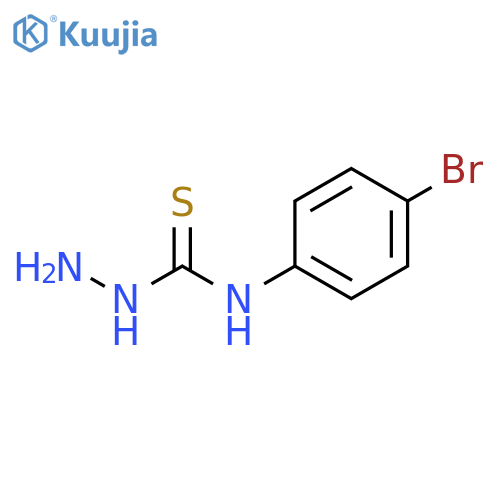 4-(4-Bromophenyl)-3-thiosemicarbazide structure