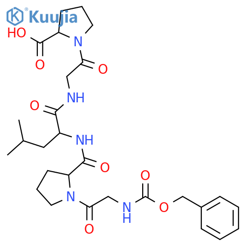 Z-Gly-Pro-Leu-Gly-Pro-OH structure
