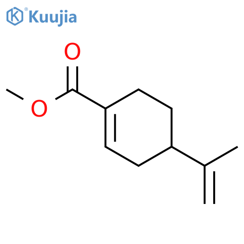 1-Cyclohexene-1-carboxylic acid, 4-(1-methylethenyl)-, methyl ester,(S)- structure