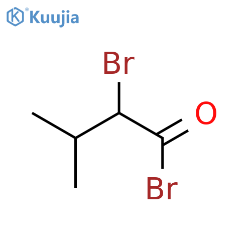 2-Bromo-3-methylbutyrylbromide structure