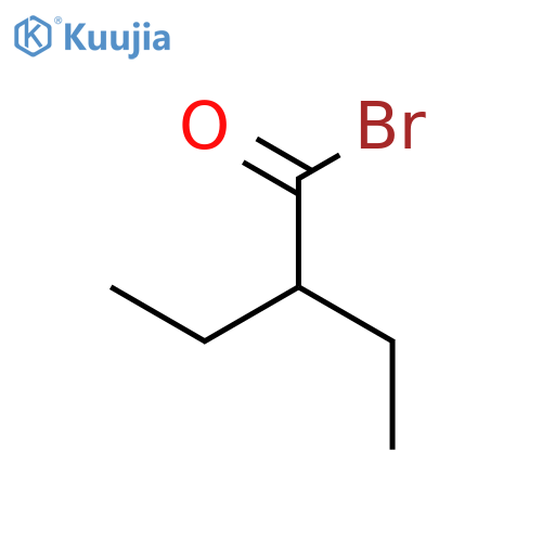 Butanoyl bromide,2-ethyl- structure