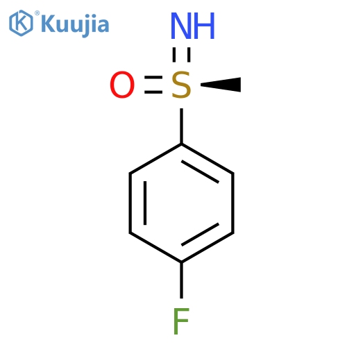 (S)-(4-fluorophenyl)(imino)methyl-lambda6-sulfanone structure