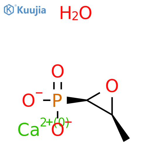 Fosfomycin calcium hydrate structure