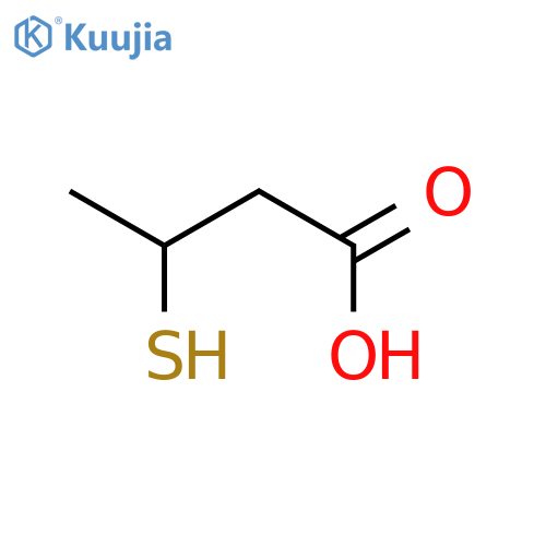 3-sulfanylbutanoic acid structure