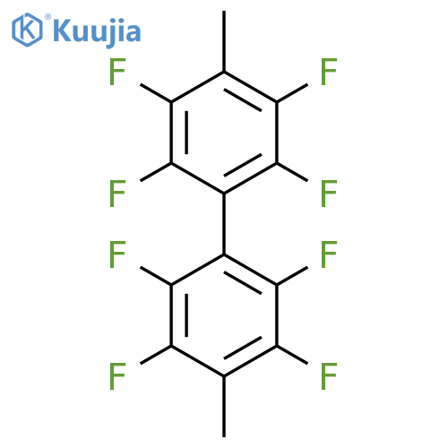 1,1'-Biphenyl,2,2',3,3',5,5',6,6'-octafluoro-4,4'-dimethyl- structure