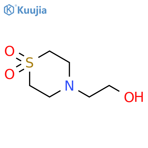 4-(2-hydroxyethyl)-1λ?-thiomorpholine-1,1-dione structure
