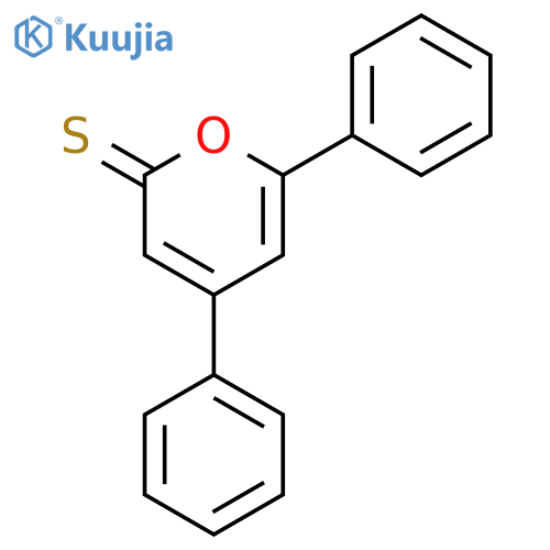 2H-Pyran-2-thione,4,6-diphenyl- structure