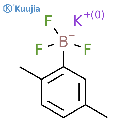 potassium (2,5-dimethylphenyl)trifluoroboranuide structure