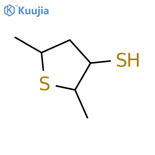 3-Thiophenethiol, tetrahydro-2,5-dimethyl- structure