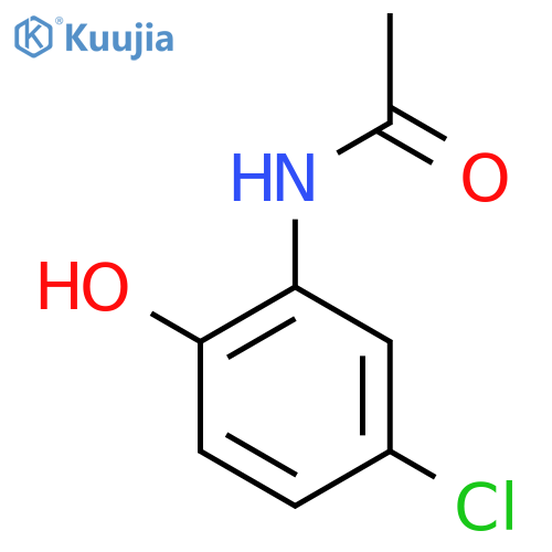 2-Acetylamino-4-chlorophenol structure