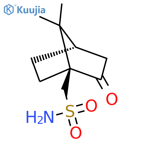 (1S,4S)-7,7-dimethyl-2-oxobicyclo2.2.1heptan-1-ylmethanesulfonamide structure
