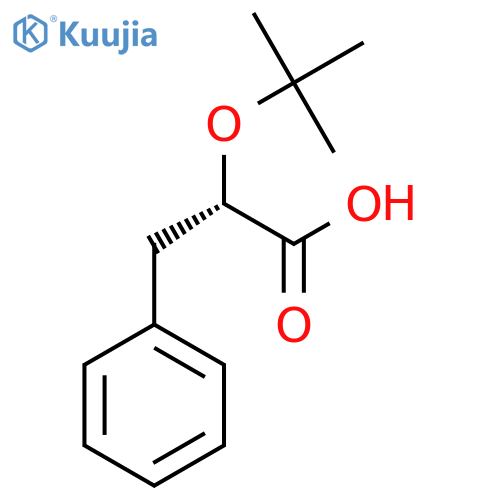 (2S)-2-(tert-butoxy)-3-phenylpropanoic acid structure