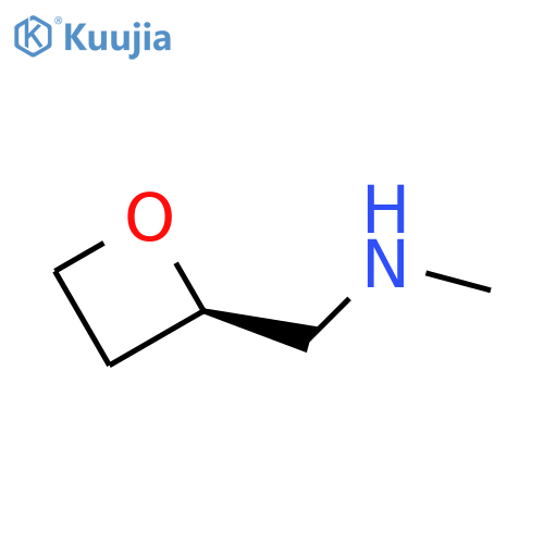 methyl({(2R)-oxetan-2-ylmethyl})amine structure