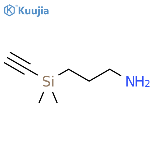 (3-Aminopropyl)(ethynyl)dimethylsilane structure