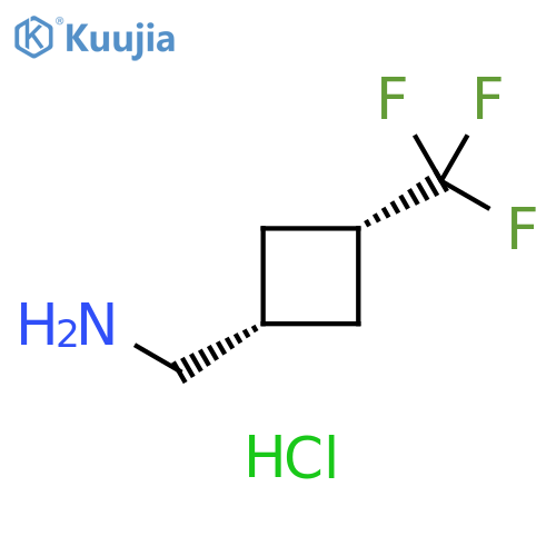 rac-1-(1s,3s)-3-(trifluoromethyl)cyclobutylmethanamine hydrochloride, cis structure