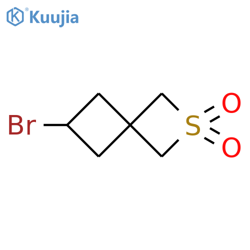 6-bromo-2lambda6-thiaspiro[3.3]heptane-2,2-dione structure