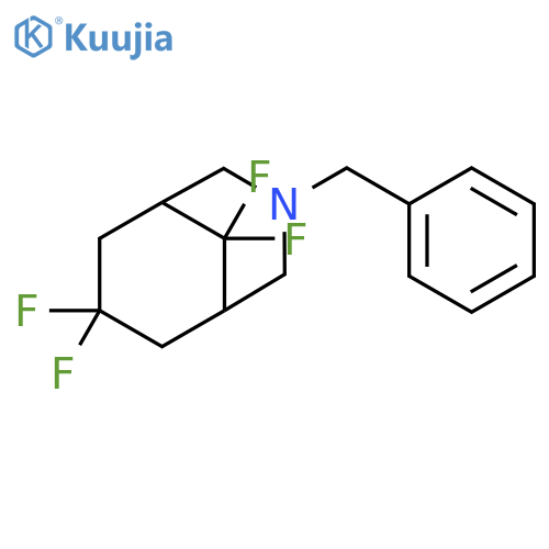 3-benzyl-7,7,9,9-tetrafluoro-3-azabicyclo3.3.1nonane structure