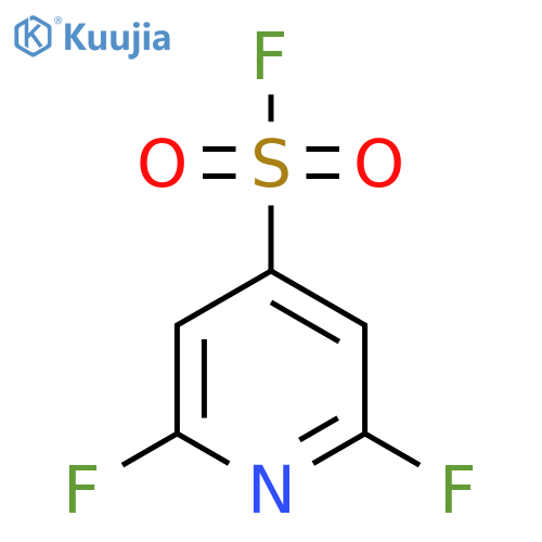 2,6-Difluoropyridine-4-sulfonyl fluoride structure
