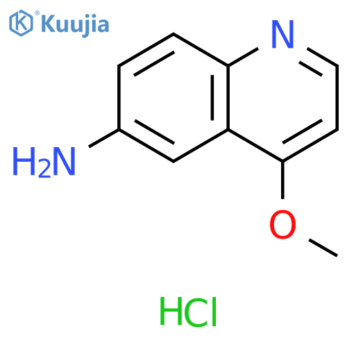 4-methoxyquinolin-6-amine dihydrochloride structure