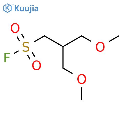 3-Methoxy-2-(methoxymethyl)propane-1-sulfonyl fluoride structure