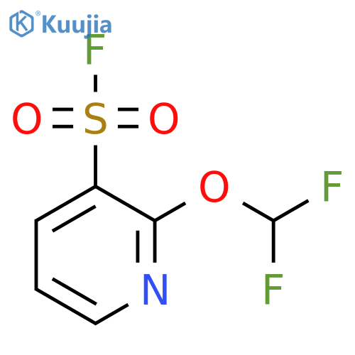 2-(Difluoromethoxy)pyridine-3-sulfonyl fluoride structure