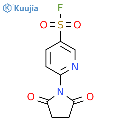 6-(2,5-Dioxopyrrolidin-1-yl)pyridine-3-sulfonyl fluoride structure