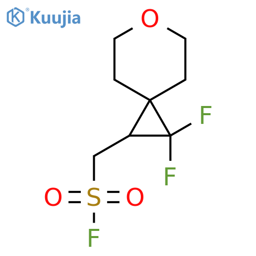 {2,2-Difluoro-6-oxaspiro[2.5]octan-1-yl}methanesulfonyl fluoride structure