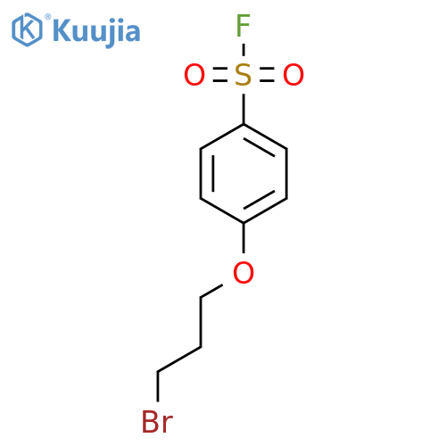 4-(3-Bromopropoxy)benzene-1-sulfonyl fluoride structure