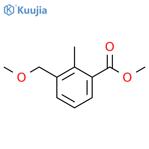 Methyl 3-(methoxymethyl)-2-methylbenzoate structure