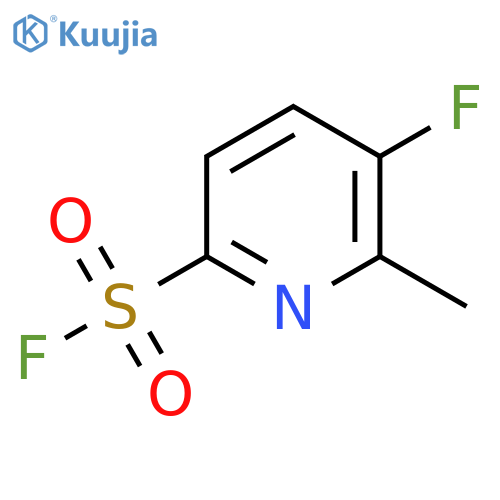 5-Fluoro-6-methylpyridine-2-sulfonyl fluoride structure