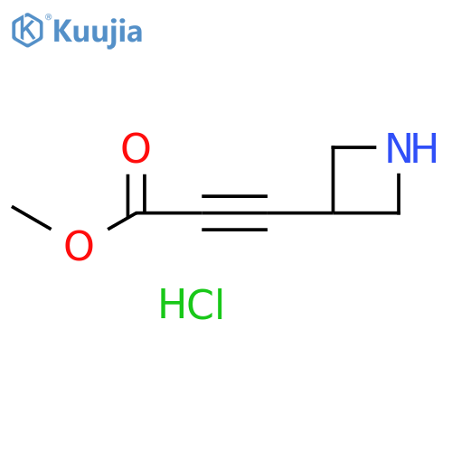 methyl 3-(azetidin-3-yl)prop-2-ynoate hydrochloride structure