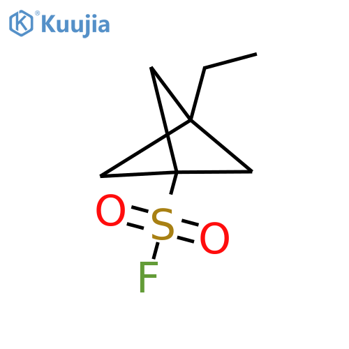 3-ethylbicyclo1.1.1pentane-1-sulfonyl fluoride structure