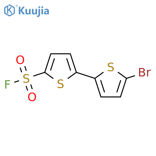 5-(5-Bromothiophen-2-yl)thiophene-2-sulfonyl fluoride structure