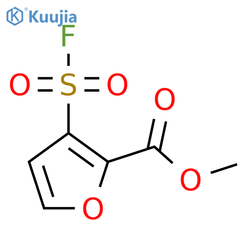 Methyl 3-(fluorosulfonyl)furan-2-carboxylate structure