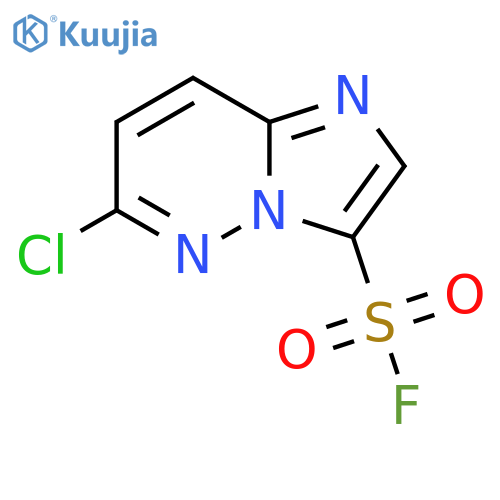 6-chloroimidazo1,2-bpyridazine-3-sulfonyl fluoride structure