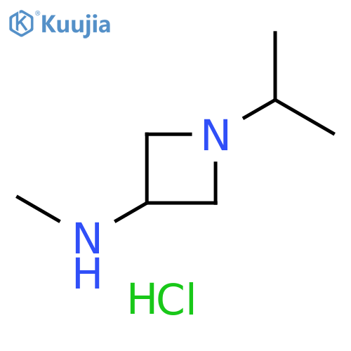 N-methyl-1-(propan-2-yl)azetidin-3-amine dihydrochloride structure
