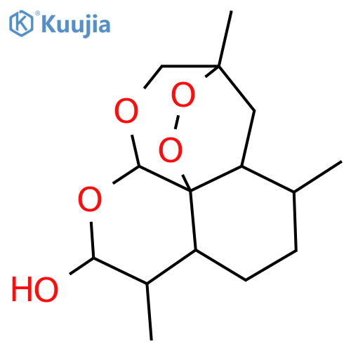 1,7,11-trimethyl-3,5,14,15-tetraoxatetracyclo10.3.1.0^{4,13}.0^{8,13}hexadecan-6-ol structure