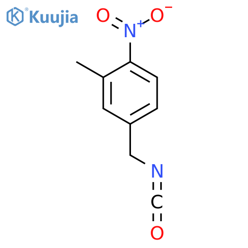 4-(isocyanatomethyl)-2-methyl-1-nitrobenzene structure