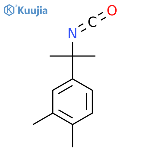 4-(2-Isocyanatopropan-2-yl)-1,2-dimethylbenzene structure