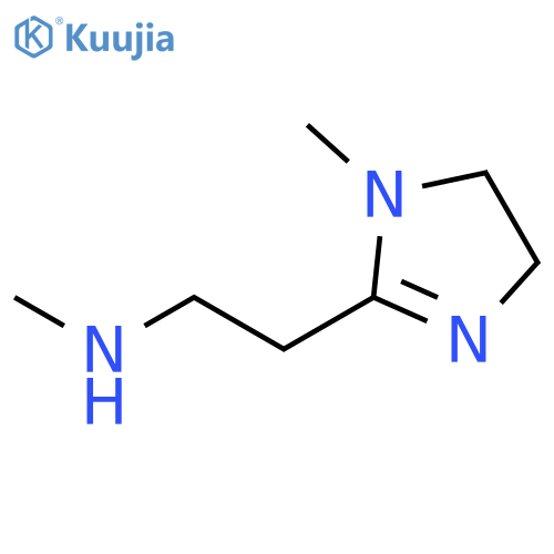 1H-Imidazole-2-ethanamine, 4,5-dihydro-N,1-dimethyl- structure