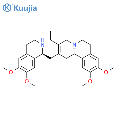 Emetan,2,3-didehydro-6',7',10,11-tetramethoxy-, (1'b)- (9CI) structure