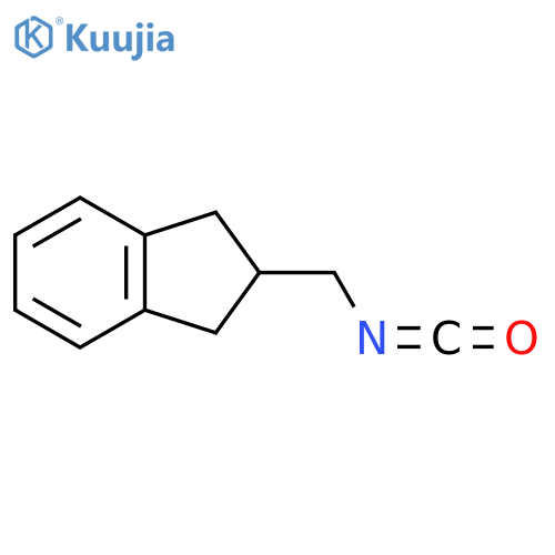 2-(isocyanatomethyl)-2,3-dihydro-1H-indene structure